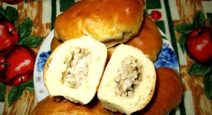 Пирожки с сайрой