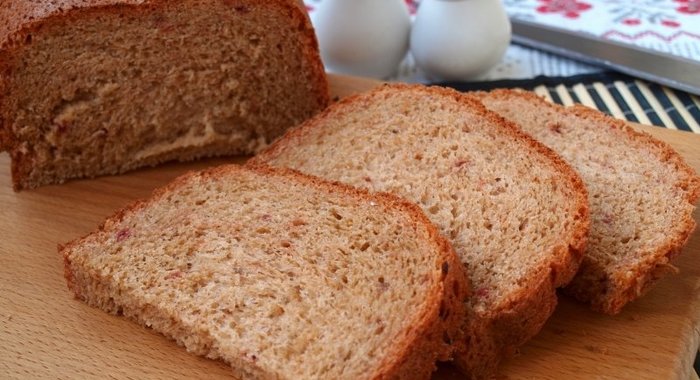 Свекольный хлеб в хлебопечке