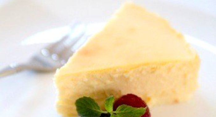 Ванильная творожная запеканка