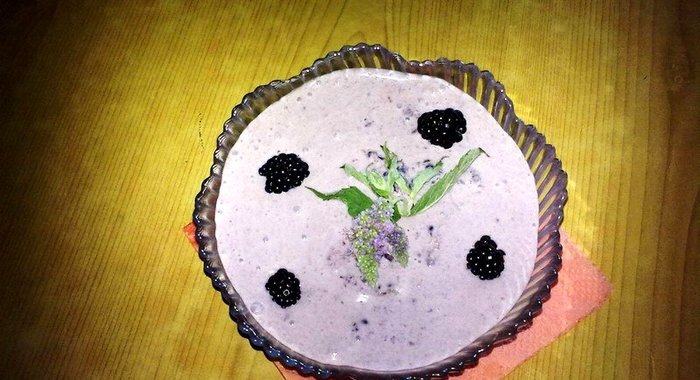 Ежевичный крем