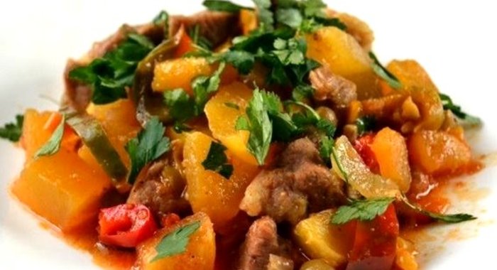 Рагу со свининой