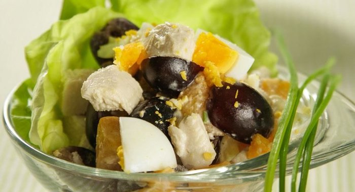 Коктейль из курицы по-шашадски