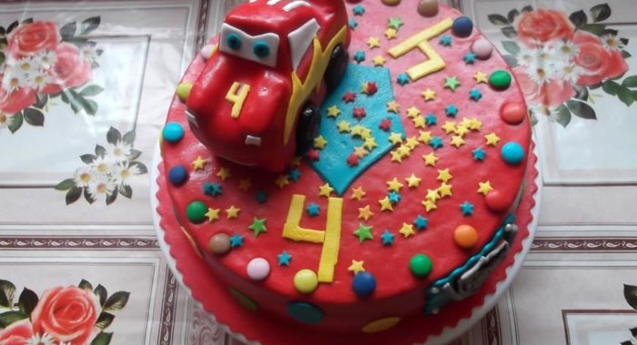 Тортик Молния Маквин