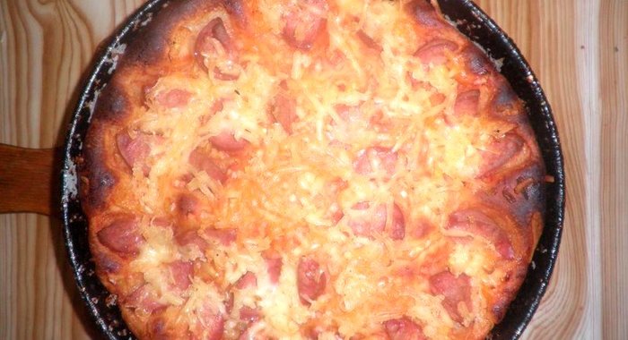 Летняя пицца