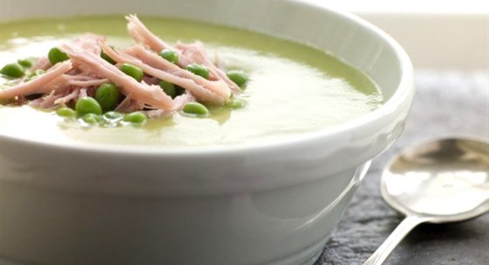 Суп-пюре с колбасой