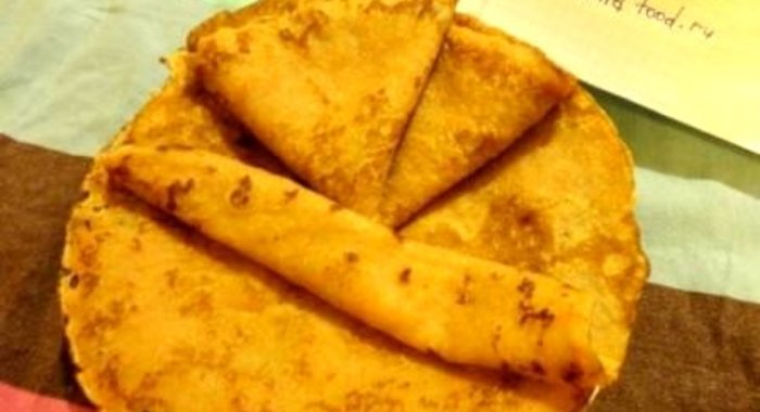 Морковные блины с корицей