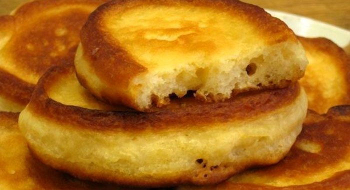 Пышные оладьи