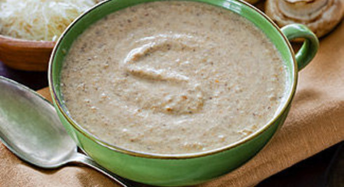 Грибной суп-пюре в мультиварке