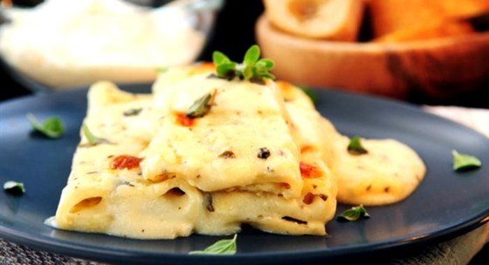 Каннеллони с рагу