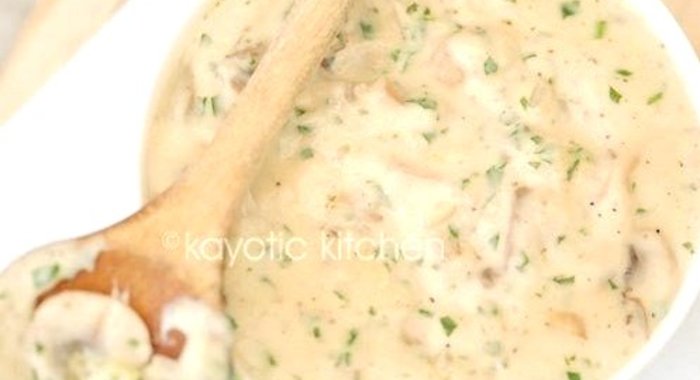 Грибное рагу с сыром