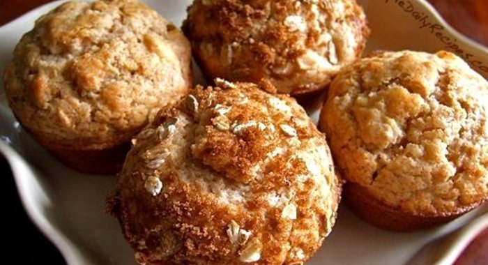 Чернично-протеиновые маффины