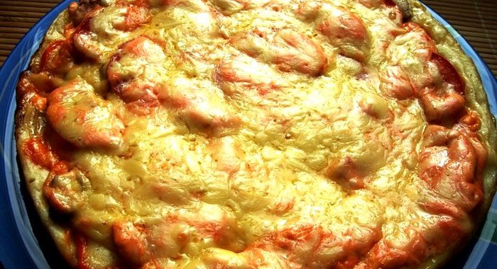 Пицца на сковороде