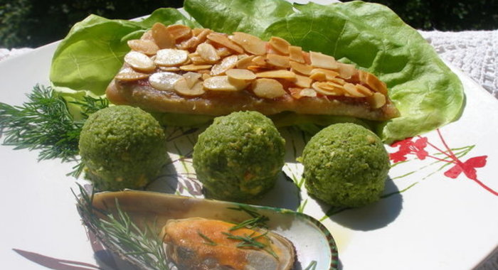 Зеленые оладушки