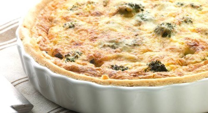 Запеканка с брокколи и цветной капустой