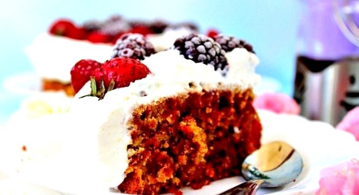 Свекольный кекс с имбирем