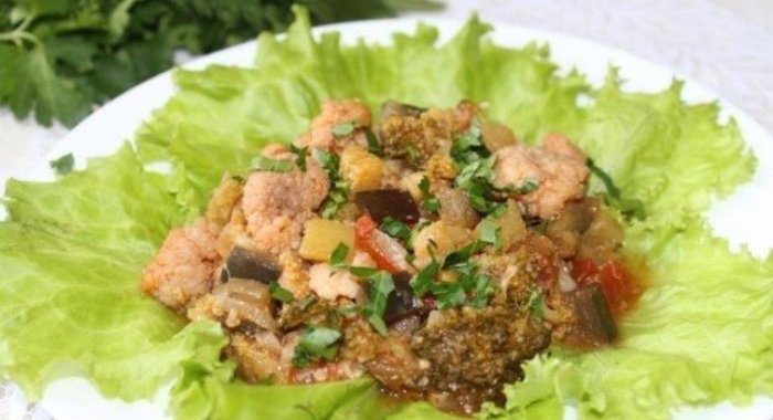 Овощное рагу с цветной капустой