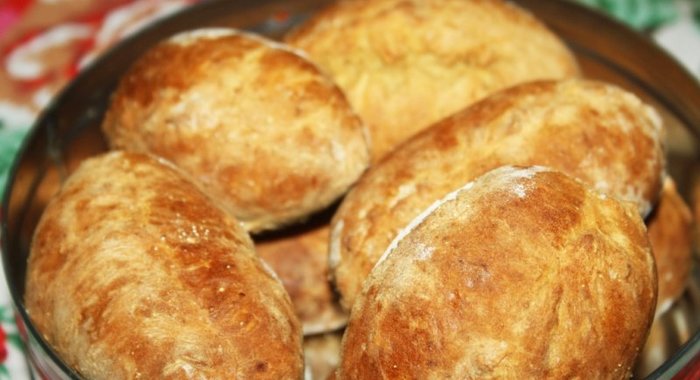 Пирожки с капустой на кефирном тесте