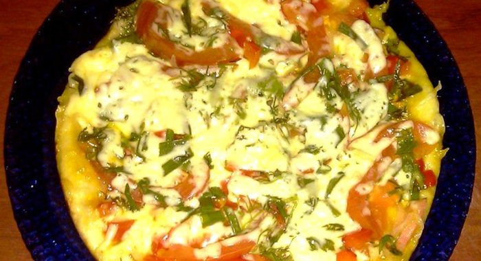 Пицца с болгарским перцем