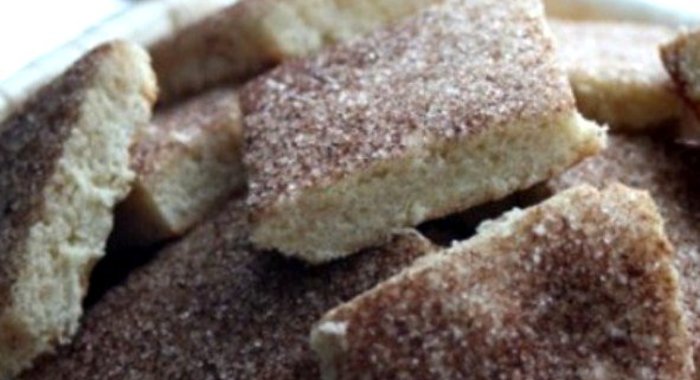 Песочное печенье с корицей