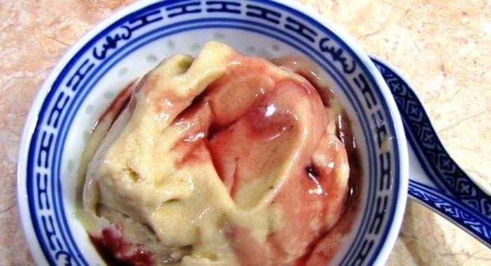 Банановое мороженое