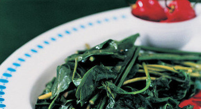 Зеленое рагу (гарнир)