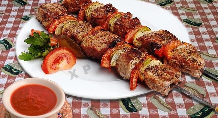 Мягкий шашлык в вине из свинины