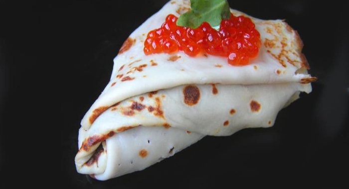 Тонкие картофельные блинчики