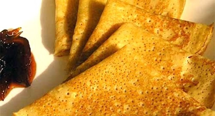 Блинчики на молоке заварные