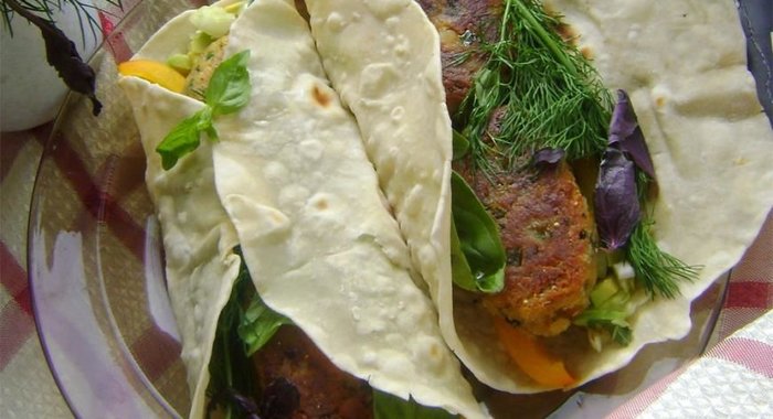 Нутовые котлеты