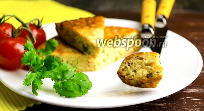 Омлет с тунцом