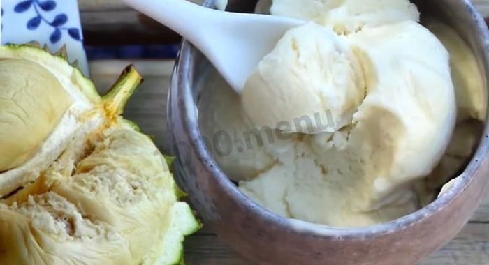 Мороженое с дурианом