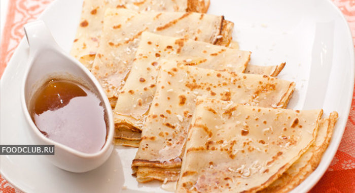 Тонкие блинчики на молоке