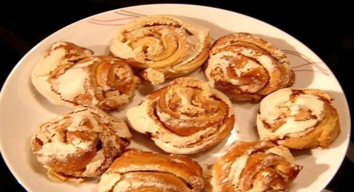 Печенье из творога Розочки