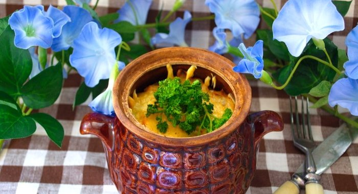 Рагу в горшочках с мясом