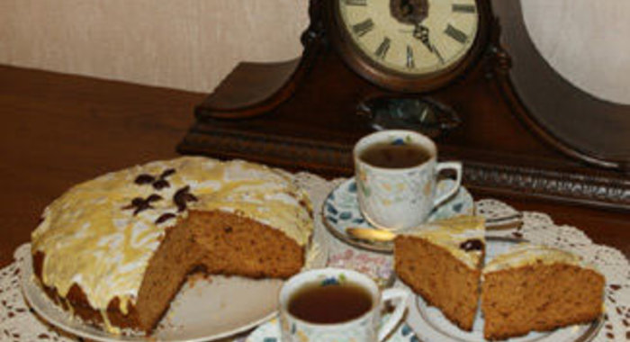 Запеканка из риса с яблоком