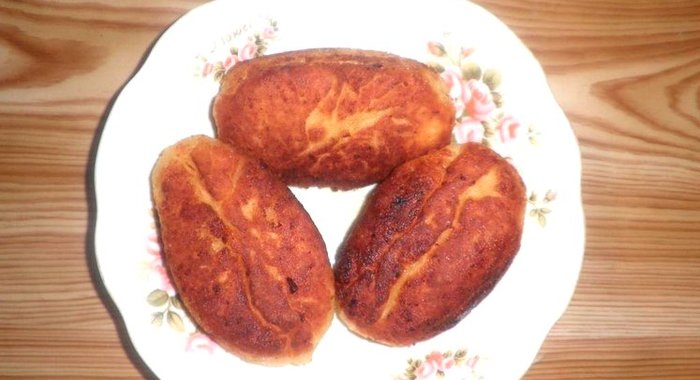 Творожные пирожки с яблоками