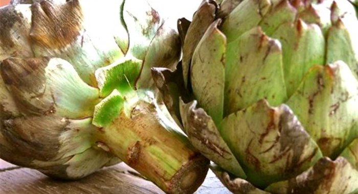 Суп-пюре с артишоками