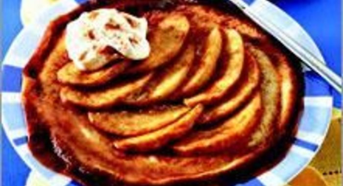 Блинчики с яблоками