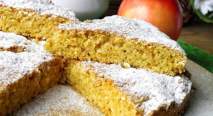 Постная морковная коврижка