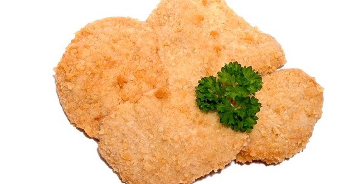 Котлеты из мяса краба с красным перцем