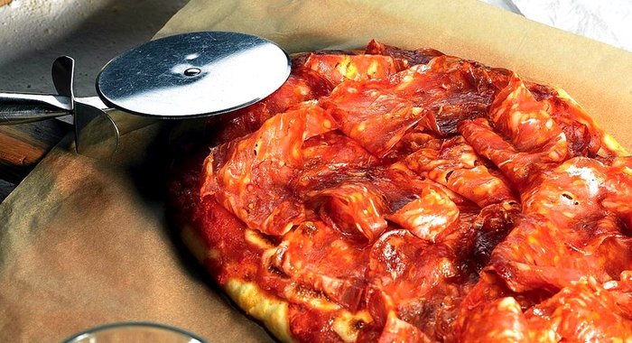 Пицца «Салями пиканте»