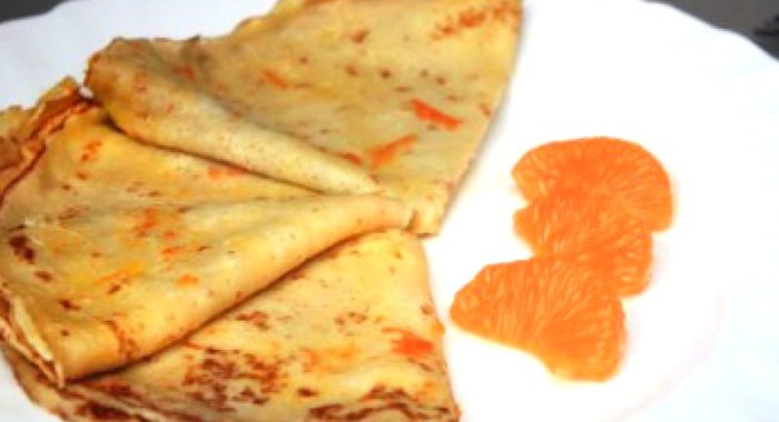 Блинчики на топленом молоке