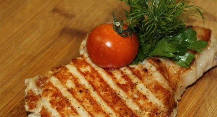 Свиной стейк