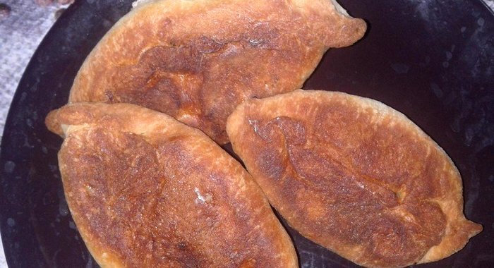 Пирожки с фаршем и картошкой