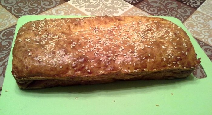 Сырный кекс