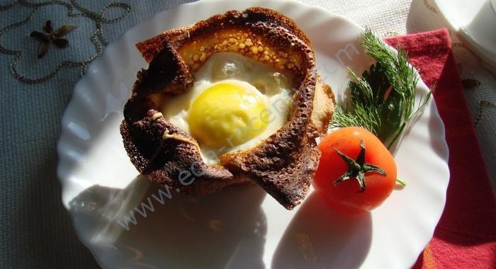 Корзинки из блинов с начинкой