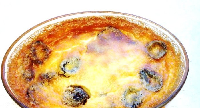 Бретонский пирог с черносливом