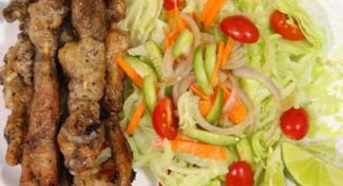 Шашлык из крокодила