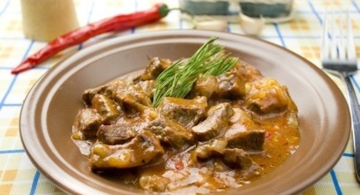 Острое рагу из говядины