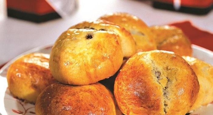 Пирожки из дрожжевого безопарного теста с грибной начинкой